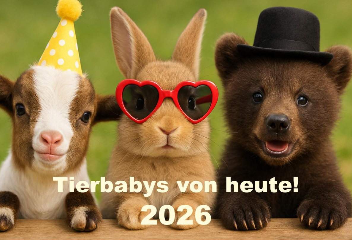 Vorschau: Monatsmotiv – neugieriges Fuchs-Baby